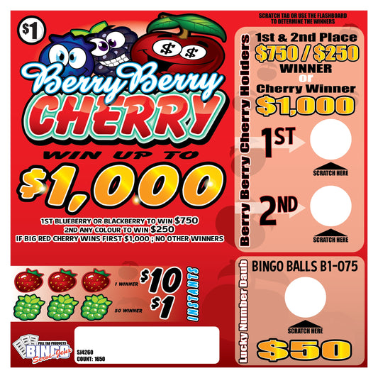 BERRY BERRY CHERRY - Case of 6