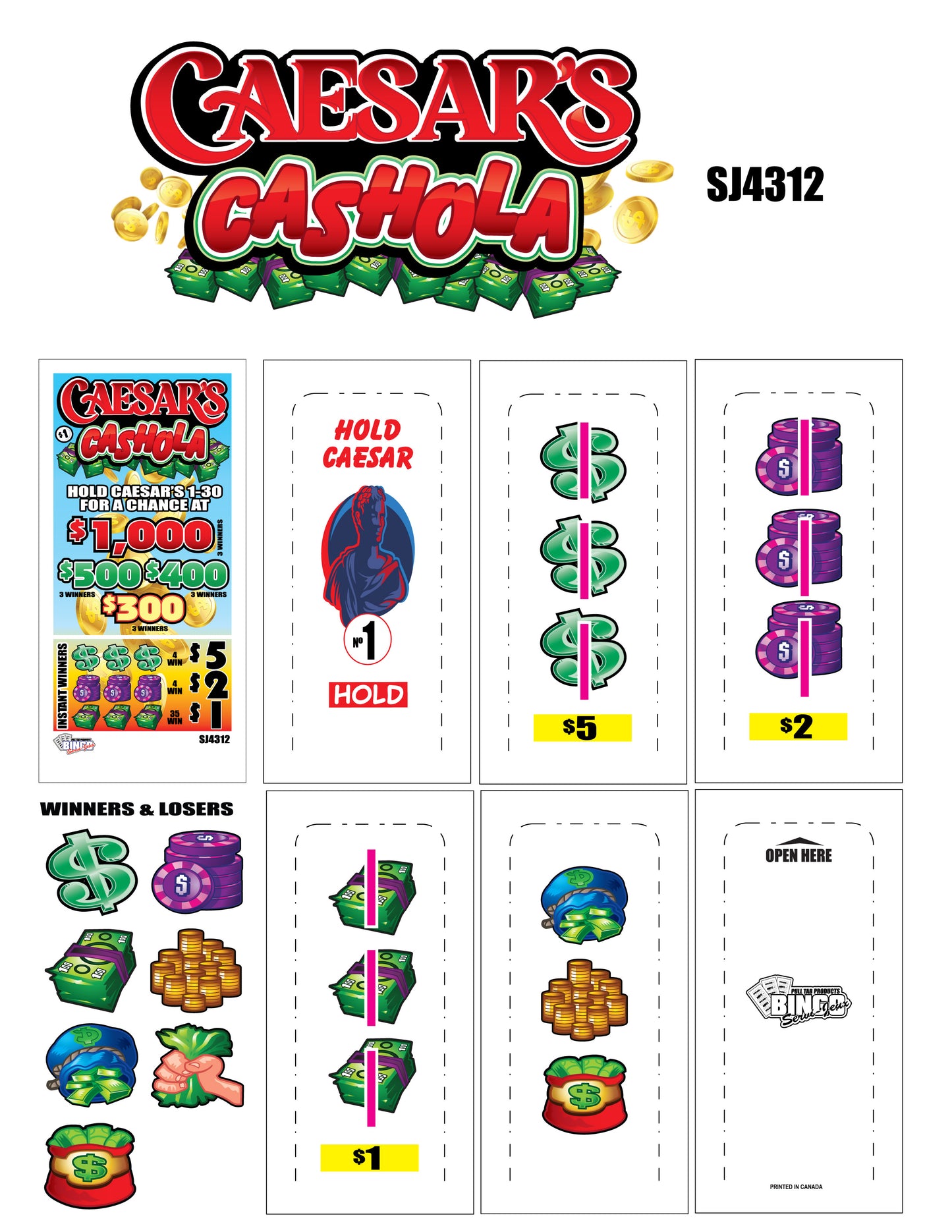 CAESAR'S CASHOLA - CASHBOARD MINI