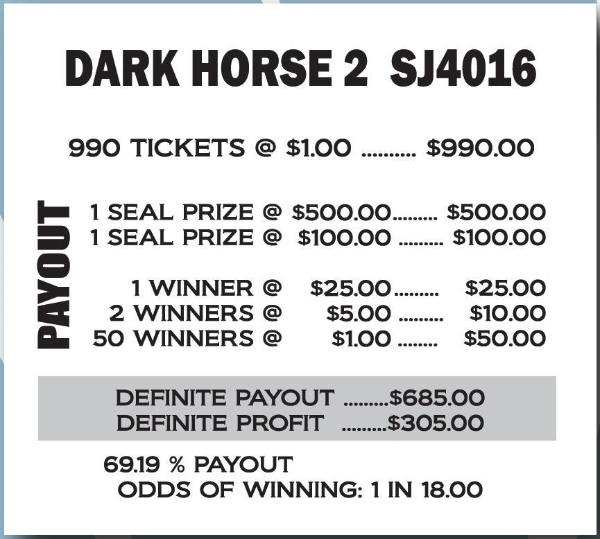 DARK HORSE - SEAL CARD