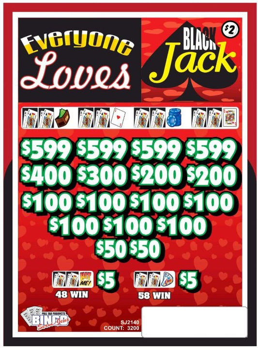 $2 - EVERYONE LOVES BLACKJACK