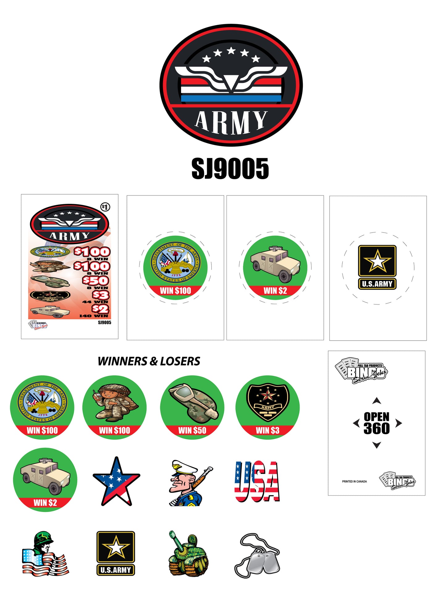 ARMY - 360 POP-OPEN