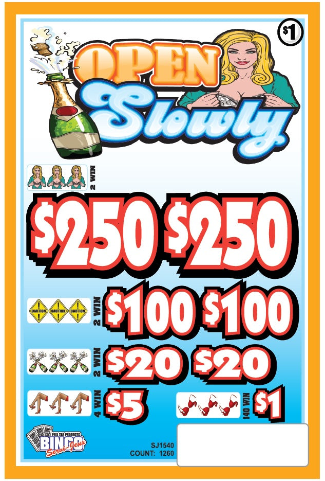 2 Winners of $250 - Case of 6