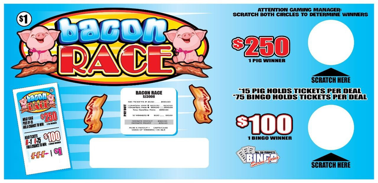 BACON RACE - BUNDLE OF 2