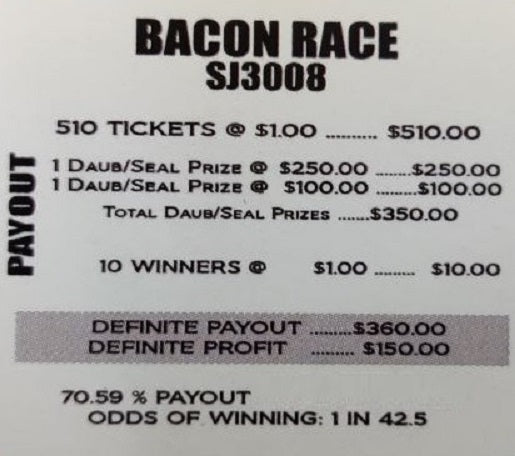 BACON RACE - BUNDLE OF 2