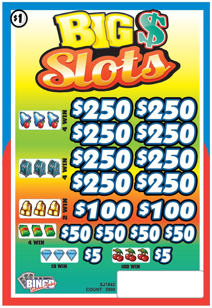 BIG $ SLOTS - $5 Bottom Prize
