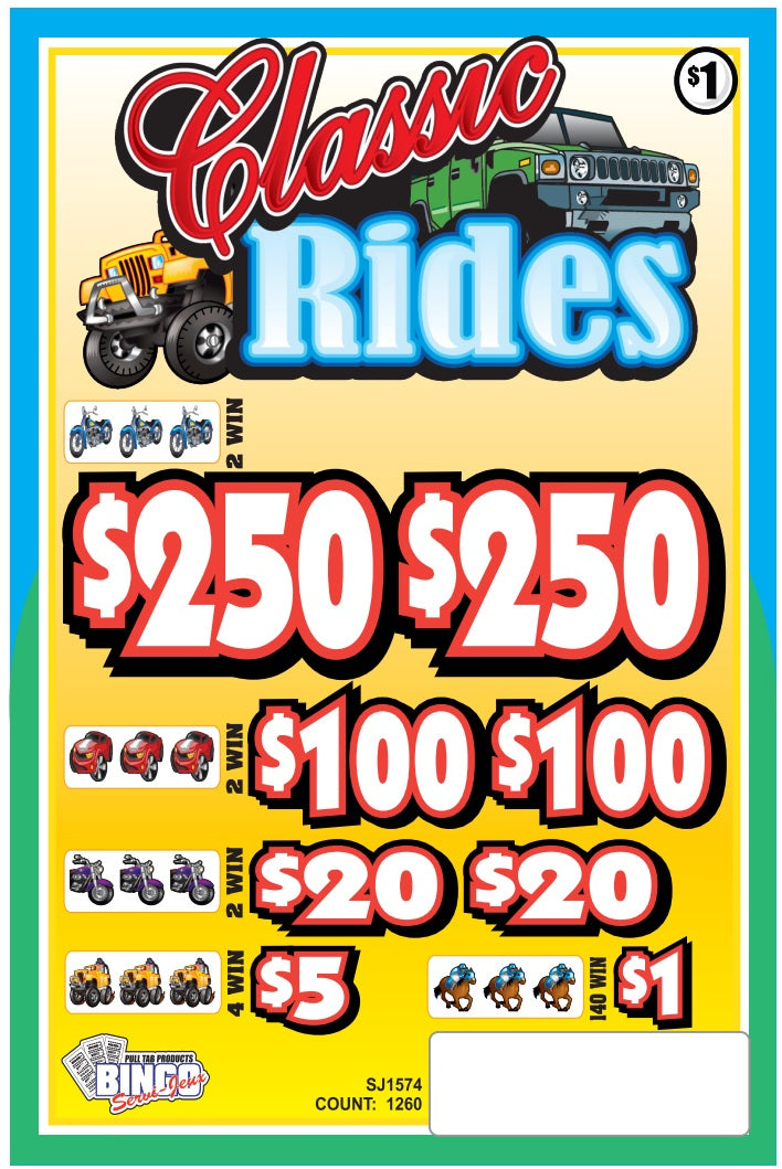 2 Winners of $250 - Case of 6
