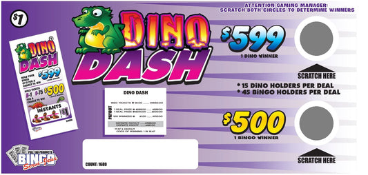 DINO DASH - $1099 TOTAL SEAL!