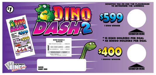 DINO DASH (Version 2) - $999 TOTAL SEAL!