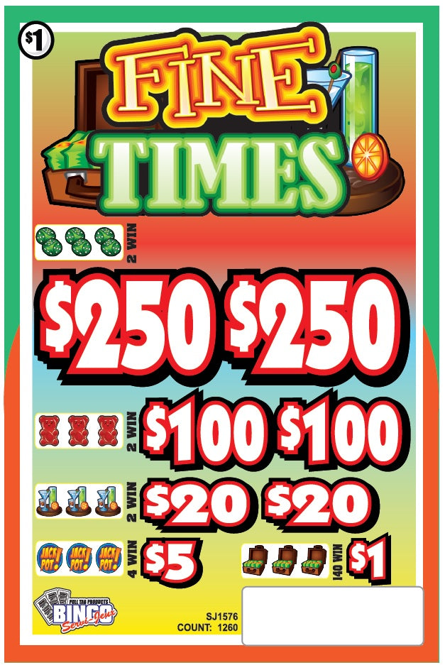 2 Winners of $250 - Case of 6