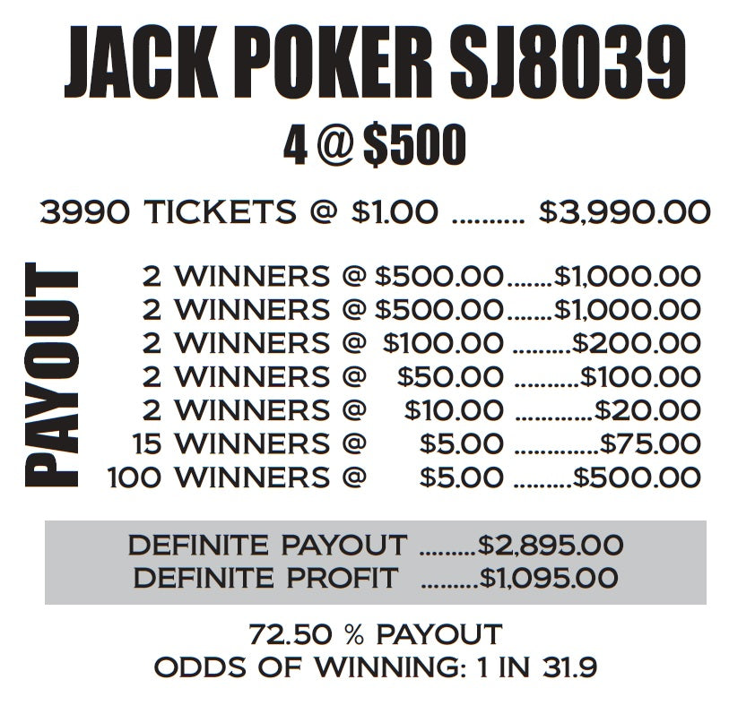 JACK POKER (Offcuts) #93