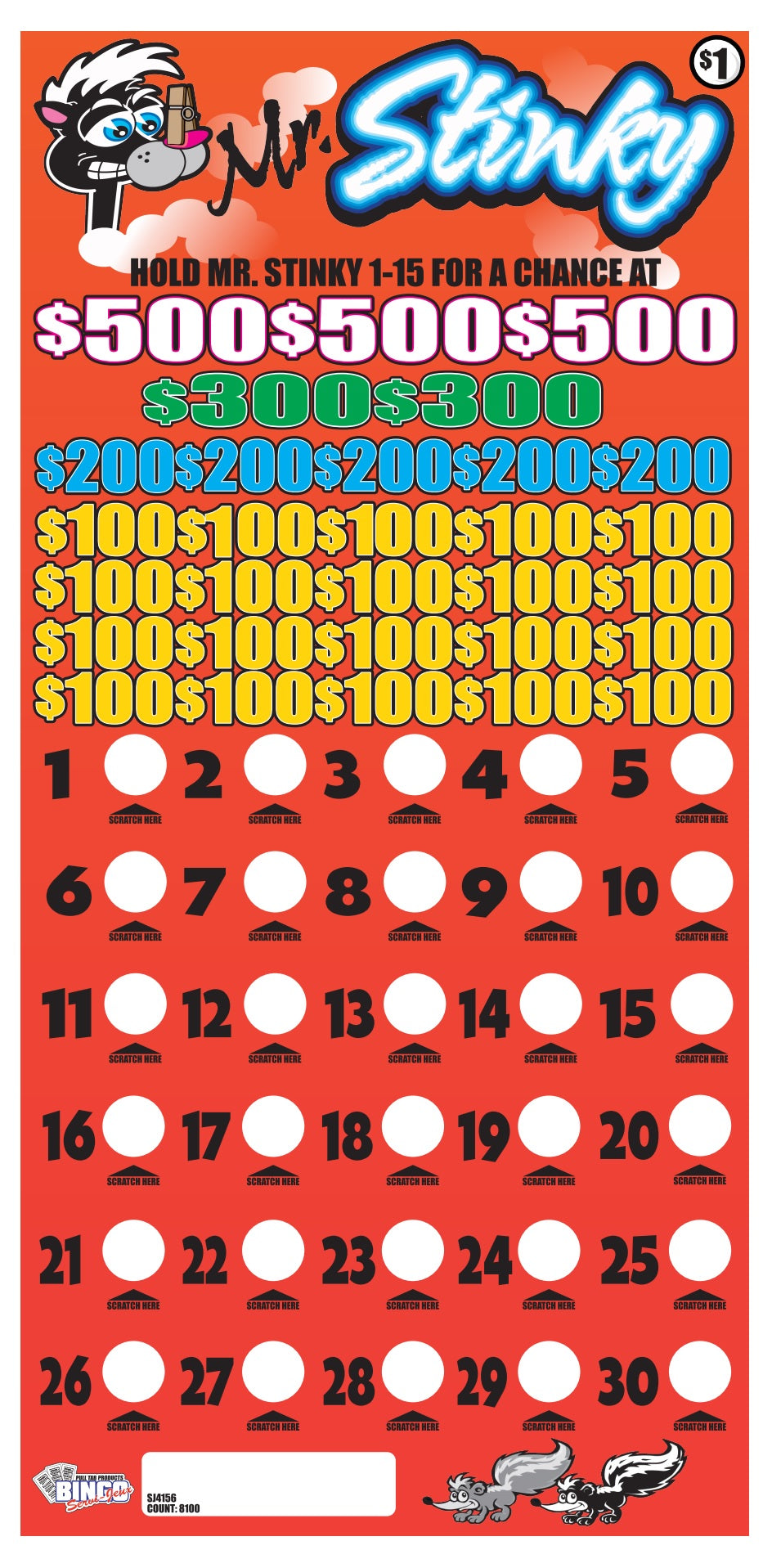 MR. STINKY - CASHBOARD MINI