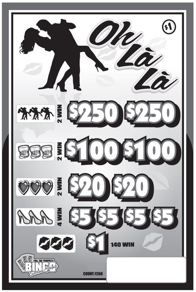 2 Winners of $250 - Case of 6