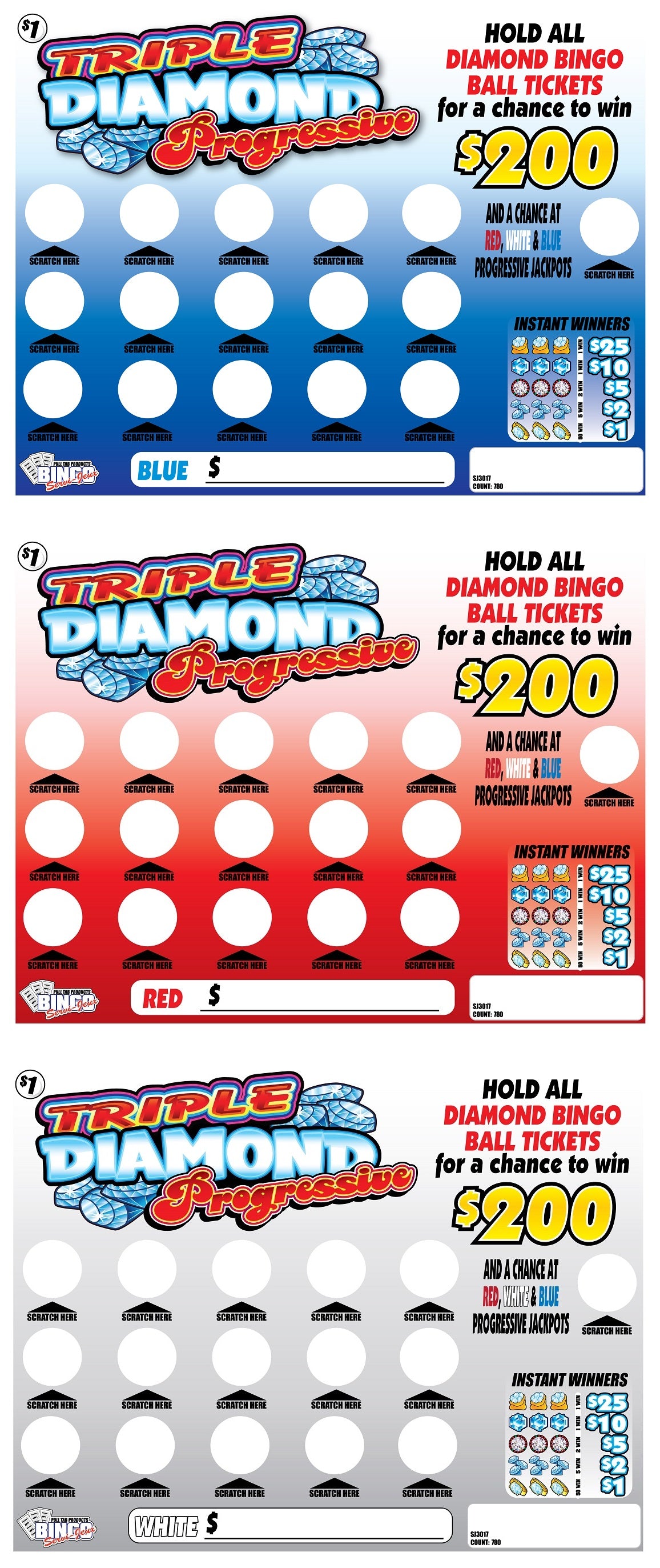 TRIPLE DIAMOND PROGRESSIVE - 2-GAME BUNDLE