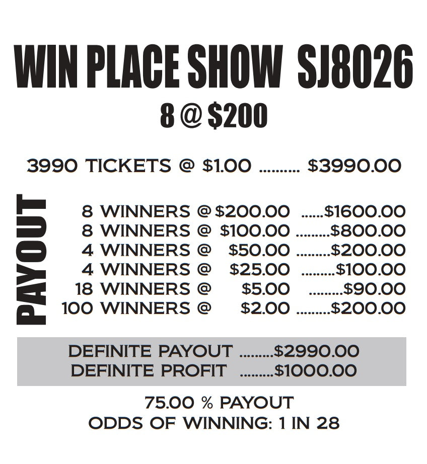 WIN PLACE SHOW (Offcut) #11