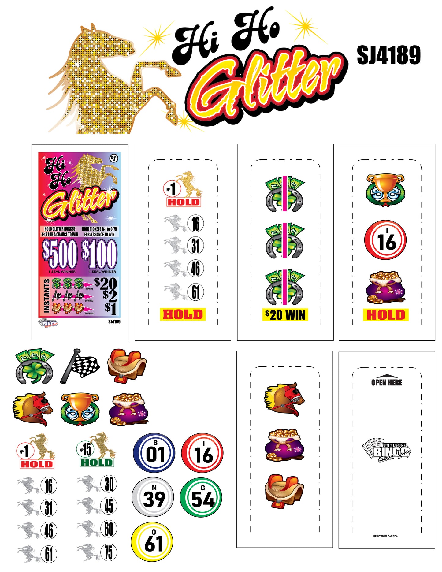 HI HO GLITTER - BUNDLE OF 2