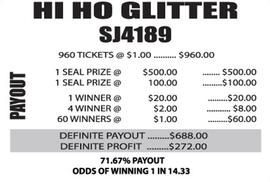 HI HO GLITTER - BUNDLE OF 2