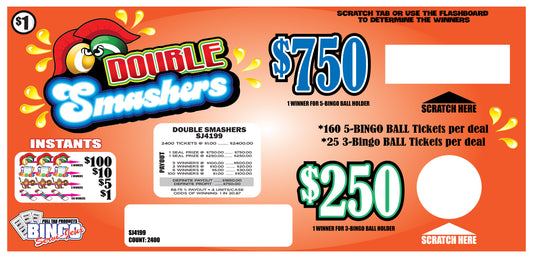 DOUBLE SMASHERS - Case of 4