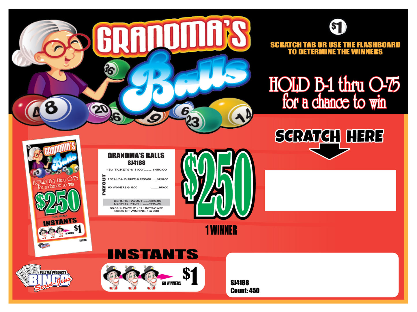 GRANDMA'S BALLS - BUNDLE OF 2