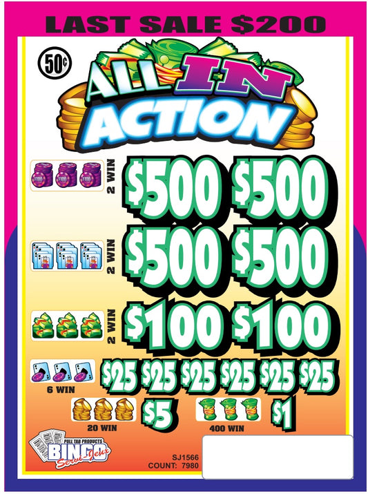 ALL IN ACTION - LAST SALE!