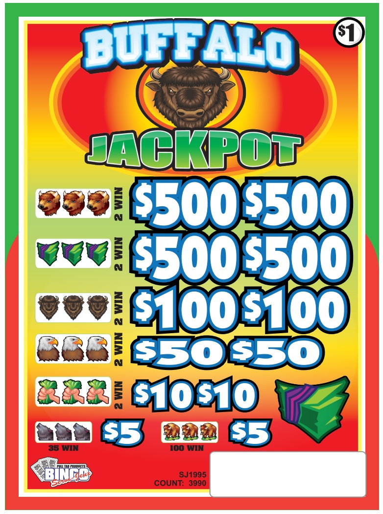 BUFFALO JACKPOT (Offset print)