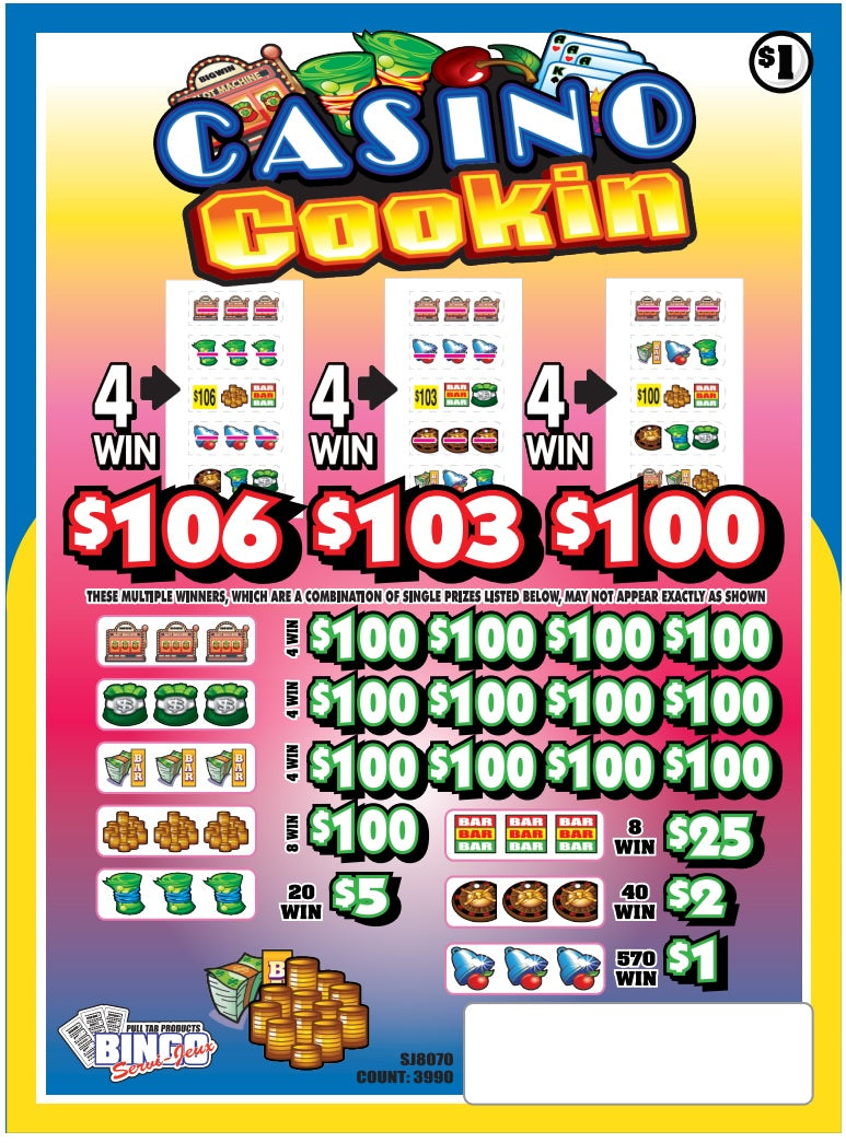 CASINO COOKIN' (Missing tickets)