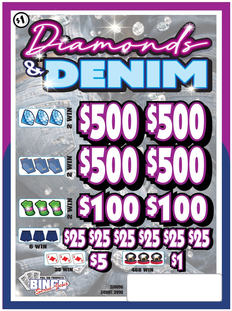 DIAMONDS & DENIM (Offcuts)