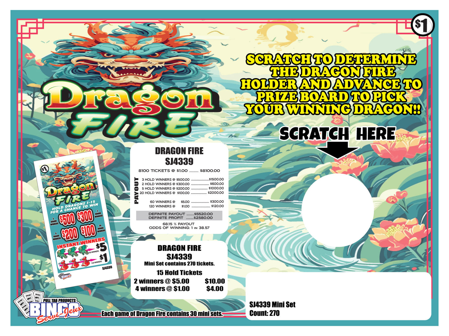 DRAGON FIRE - CASHBOARD MINI