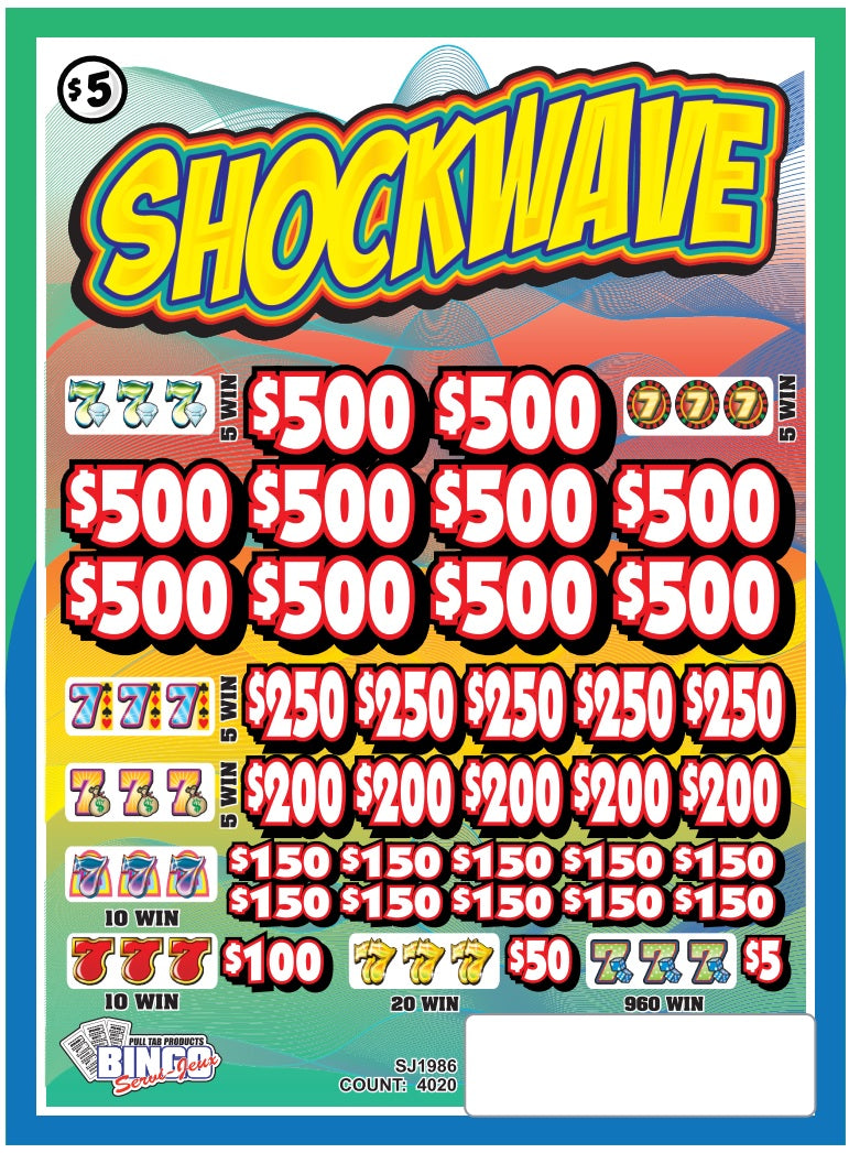 SHOCKWAVE – PULLTABSALES.COM