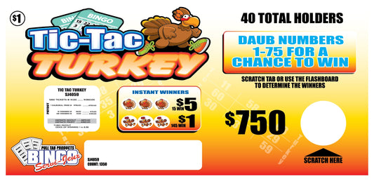 TIC TAC TURKEY (Missing tickets) #791