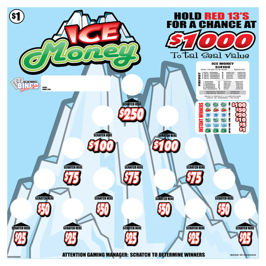 ICE MONEY - Case of 4