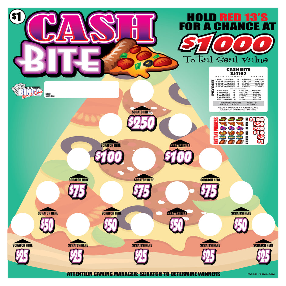 Cash Board Raffle Cashboard Games - Prizeboards – PULLTABSALES.COM