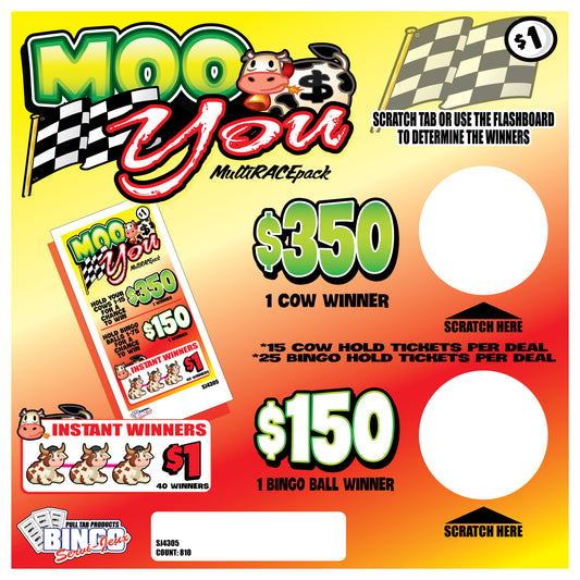 MOO YOU - $1 Seal Card Game