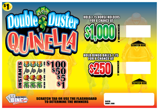 DOUBLE DUSTER QUINELLA  - Case of 4