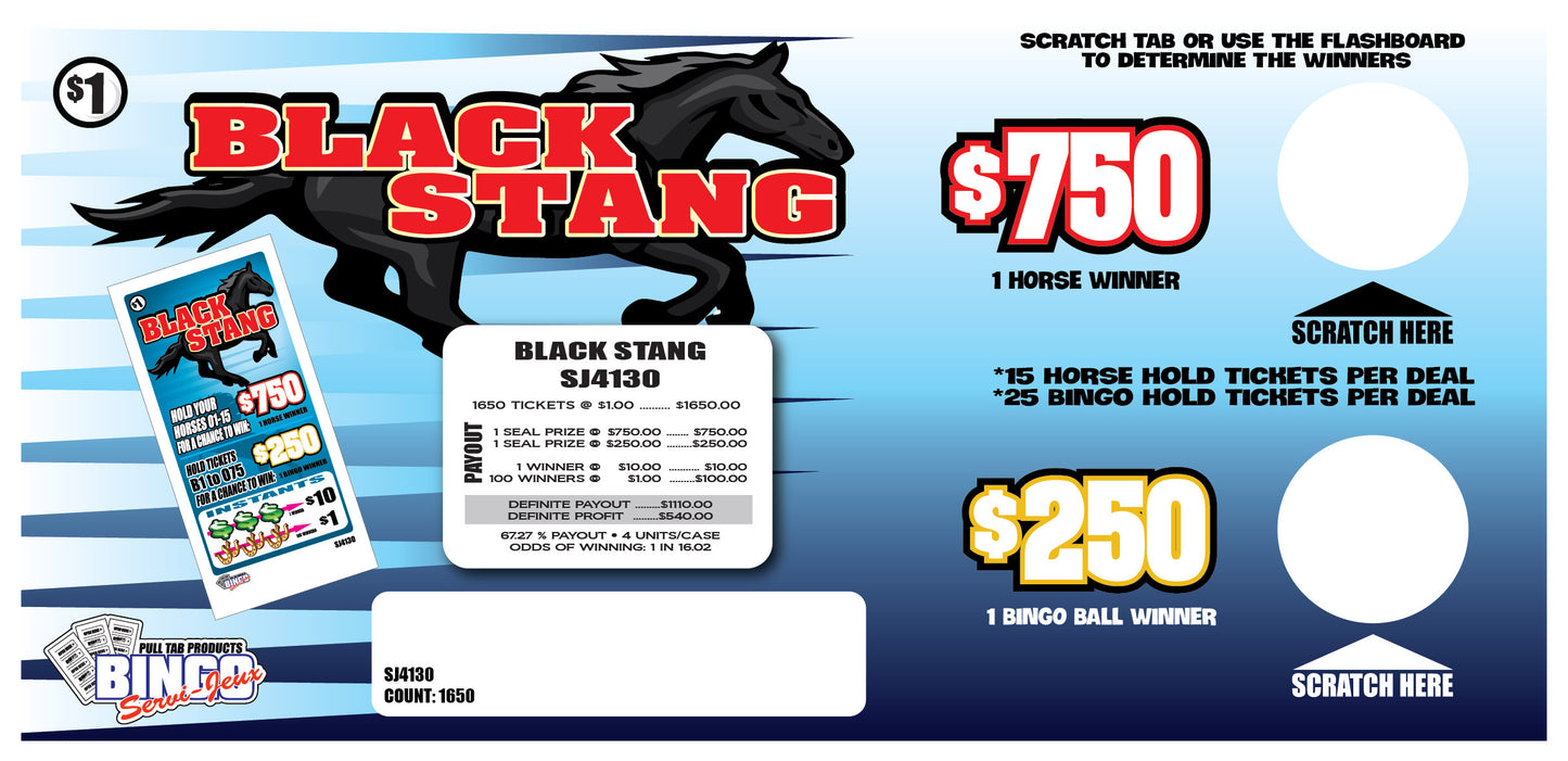 BLACK STANG