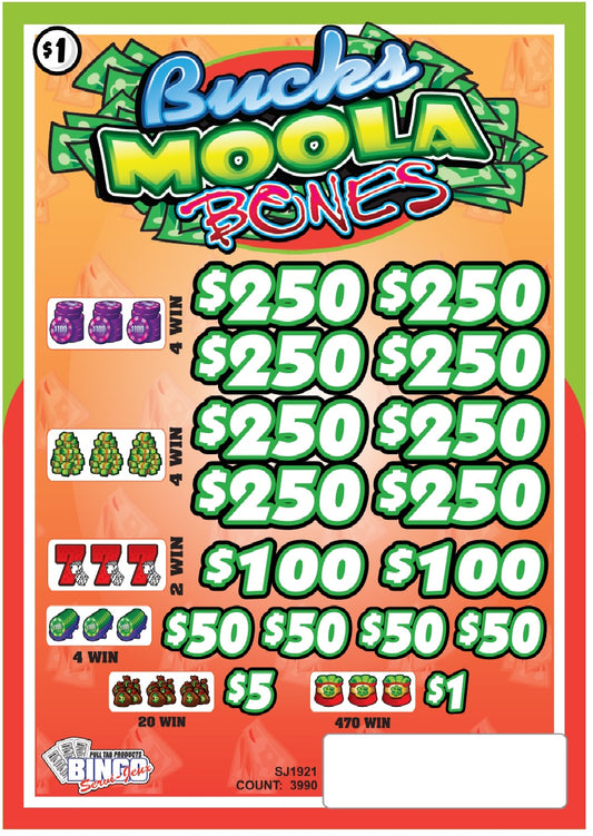 BUCKS MOOLA BONES