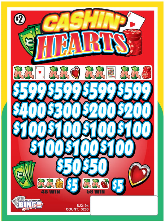 $2 - CASHIN HEARTS
