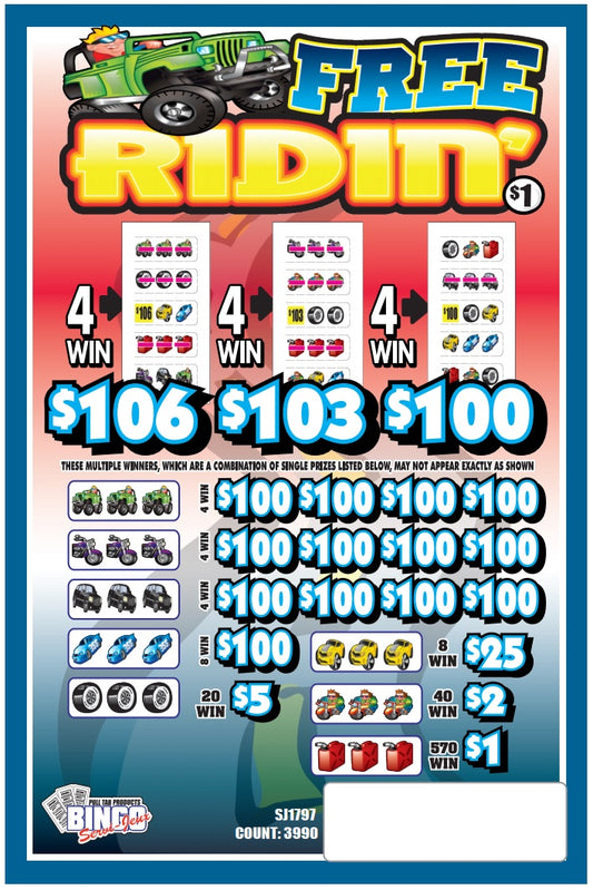FREE RIDIN' (Offset print) #59