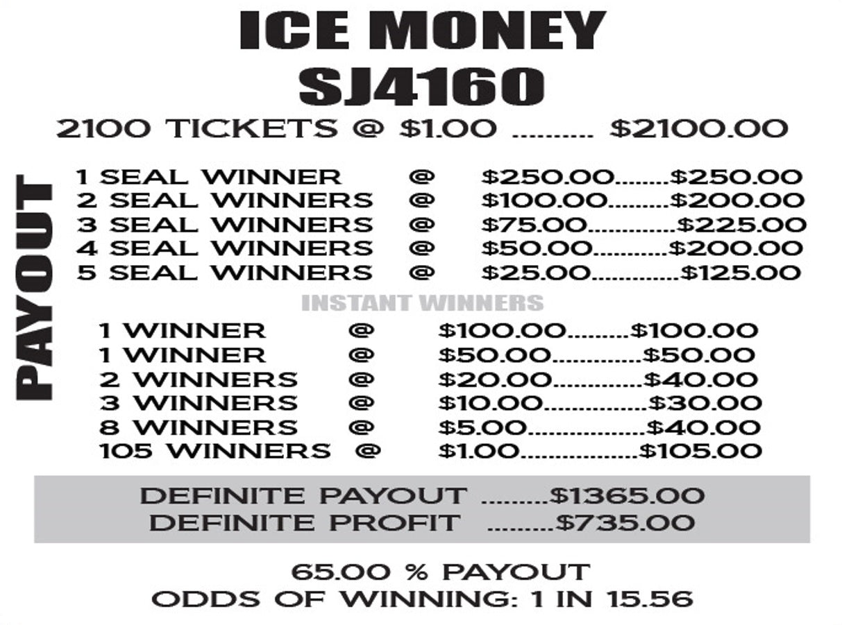 ICE MONEY - Case of 4