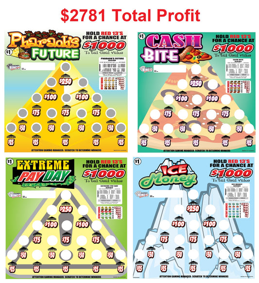 4 x CLIMBER BOARD BUNDLE - 4 Games included