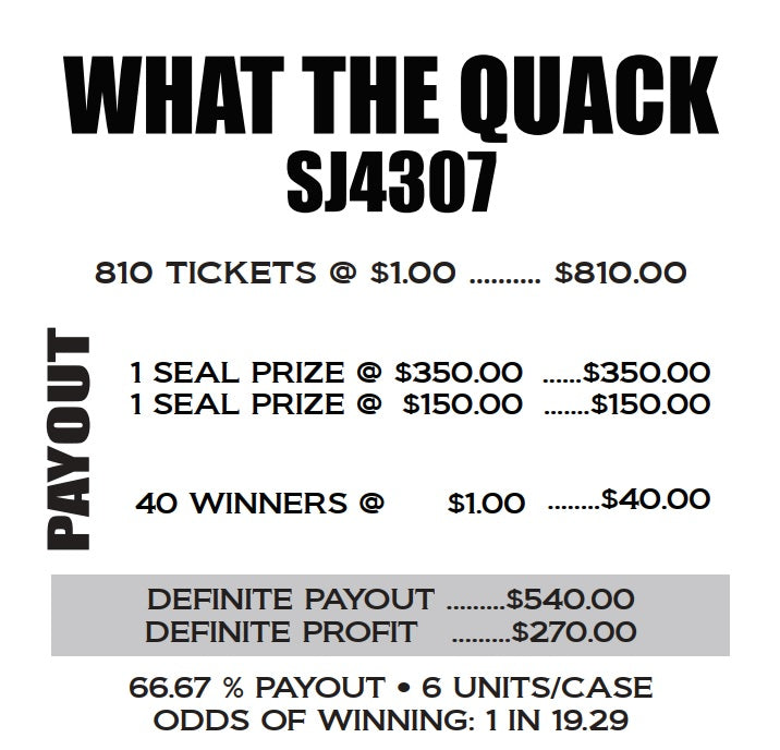 WHAT THE QUACK - Case of 6