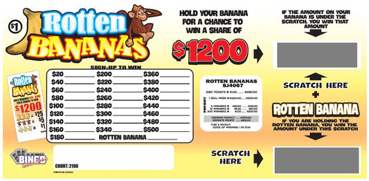 ROTTEN BANANAS - Case of 4