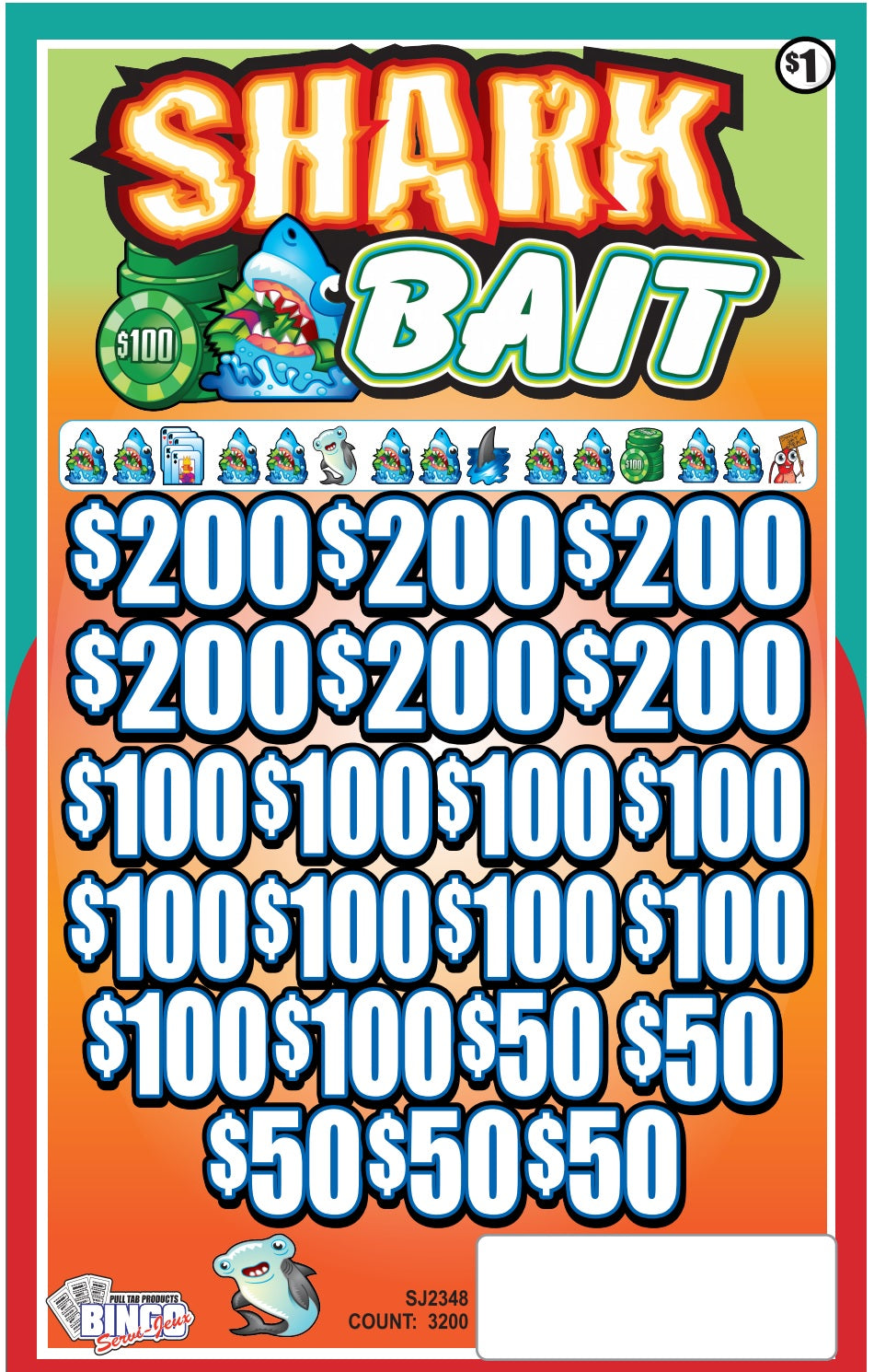 SHARK BAIT (Offset print)