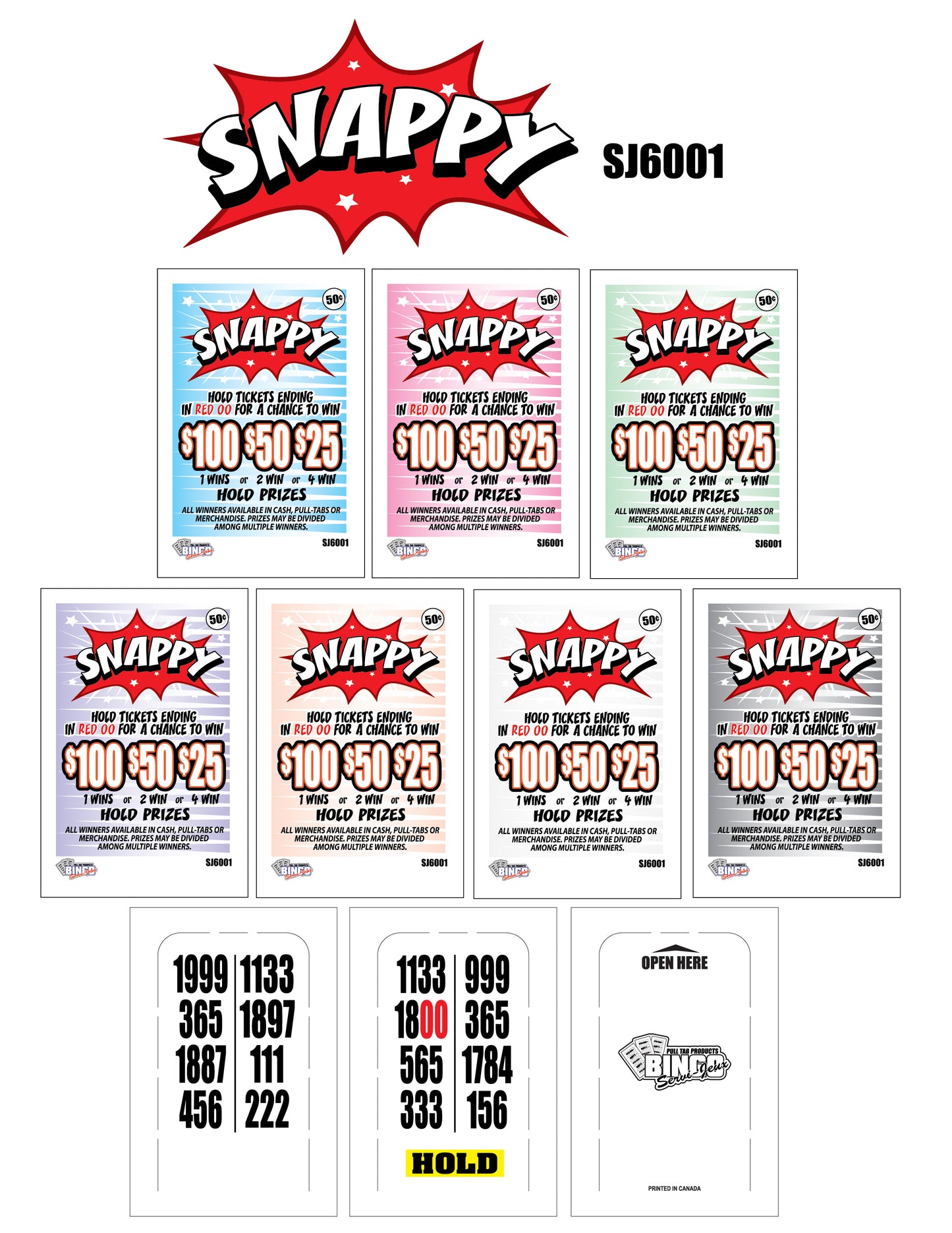 SNAPPY - Case of 28