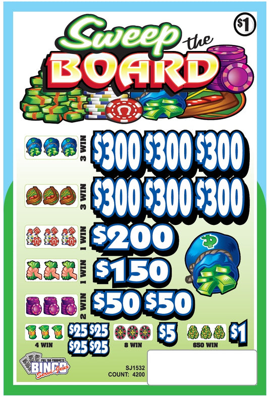 SWEEP THE BOARD **SPECIAL PRICING**