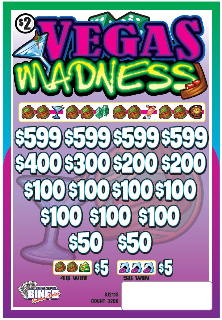 $2 - VEGAS MADNESS