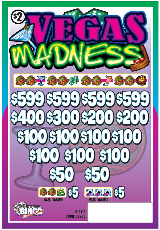 $2 - VEGAS MADNESS
